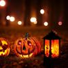 Halloween Pumpkin  Toys Theme Haunted House Room Text Sense Luminous Ornaments Decorations