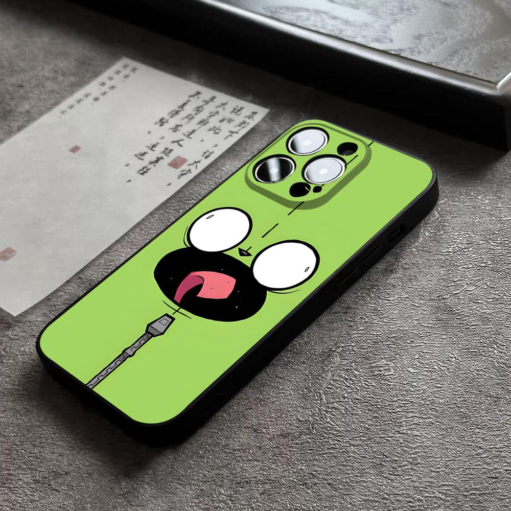 Invader Zim Phone Case For 17 Pro Max For Iphone 14 16 Pro Max 12 15 11 13 Pro Xr X Xs 8 7 Plus Back Cover