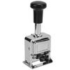 Number Stamp Zinc Alloy  Automatic Jump Number Self Inking 5 Digit Number Stamp Machine for Ban