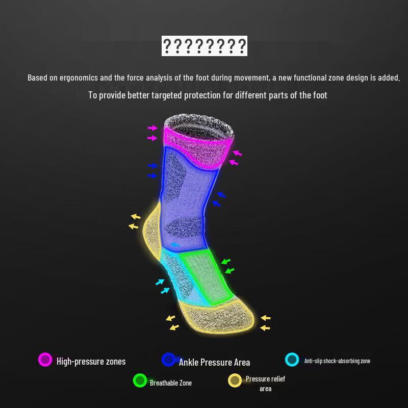 TFO Women's Performance Hiking & Mountaineering Socks