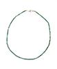 VINGTAINE Natural Stone Bead Necklace - Simple, Casual, and Natural Style for Adults - Women's - C3374-GN-
