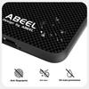 ABEEL For Honor Power 5G Magnetic Case Printed PC TPU Aluminum Alloy Leather Phone Cover
