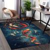 1pc Dreamcatcher,Koi Fish,Feathers Office Carpet Soft Polyester Entrance Carpet Washable Non Slip Ma
