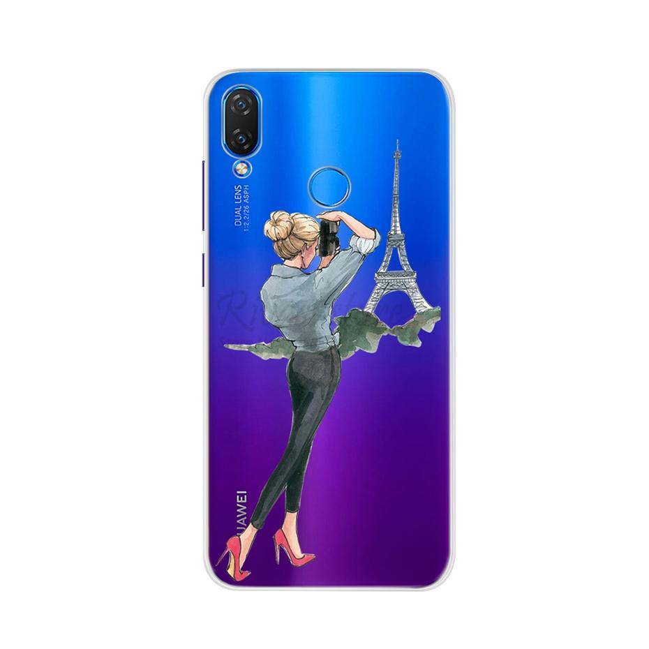 case for huawei Nova 3 3i case silicone soft TPU Back phone cover cases for Huawei Nova3 nova3i huawei nova 3 3i INE-LX2 INE-LX9