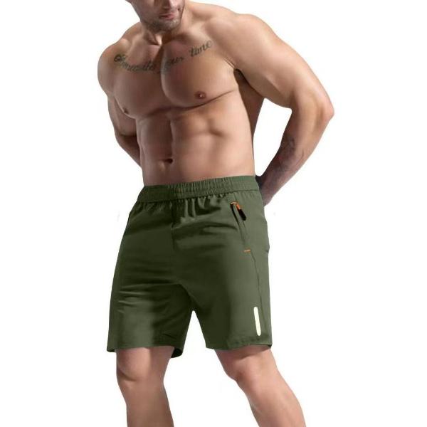 Large Summer Thin Quick Drying Beach Shorts Casual Five Quarter Pants Men's Shorts