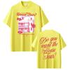 Do You Want The House Tour Sabrina Carpenter Print Tshirt Man Woman Harajuku Short Sleeve Casual TShirt Aesthetic Tshirts Top