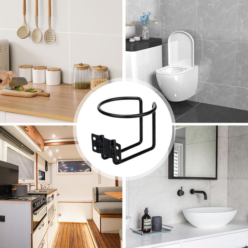 Getränkehalter für Boote, Getränkehalter für Boote, Halterung für Bootsring, massiver Ring, Getränkehalter, Wandmontage, Getränkehalter, Eisenbecher