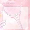 Blossom Rain Women's Composite Carbon Fiber Badminton Racket Ultra-Light 26lbs Pre-Strung, Macaron Pastel Colors , Free Bag