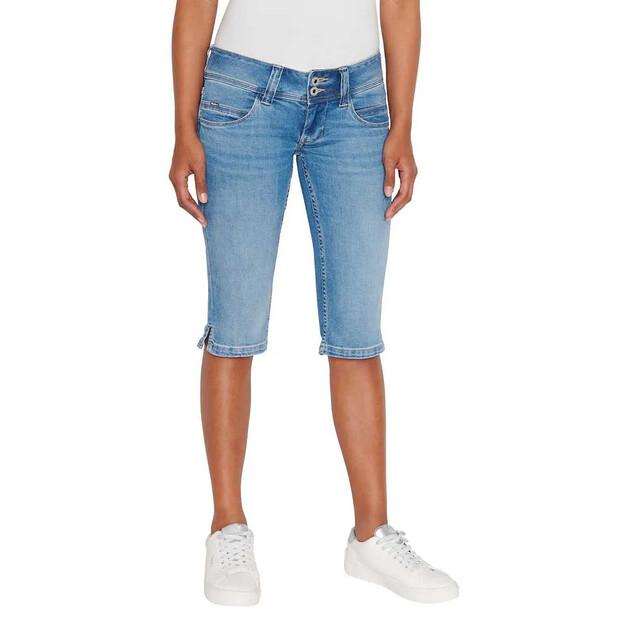 

Pepe джинсы Slim Crop Lw Fit denim шорты 31