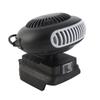Încălzitor mic de spațiu 170W 2 trepte Alimentat cu baterie 18V Ventilator electric cu încălzire pentru BL1815 BL1820 BL1530