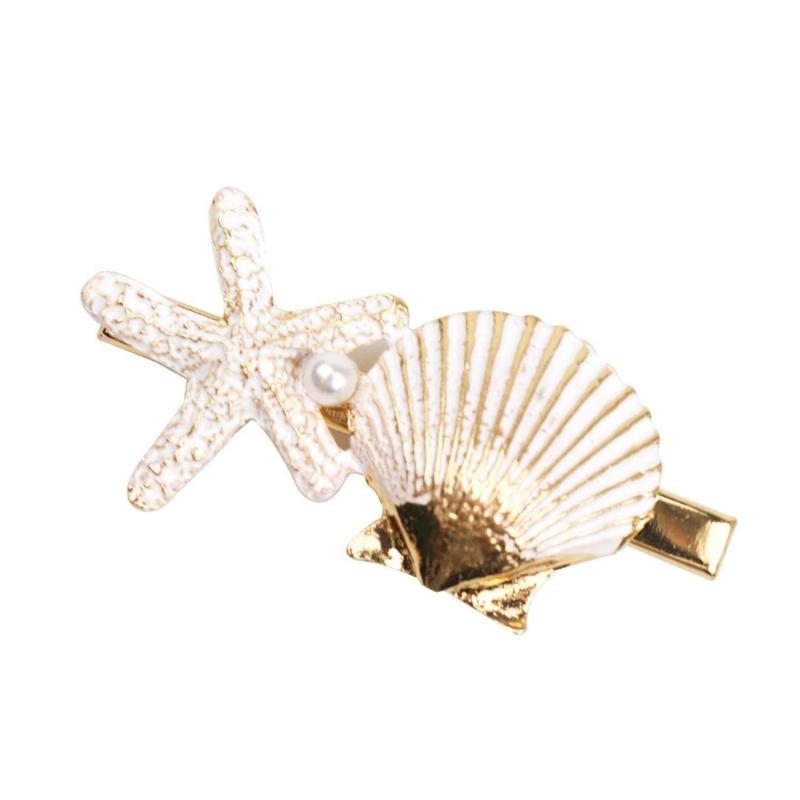 Slip Resistant Starfishes Shaped Hair Clip Strong Grip NonSlip Hairpins For Daily Use Outdoor