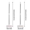 Tearable Long Handle Lint Roller Brush Telescopic 19/24cm Pet Hair Remover Roller Mop For Home Bedroom Car Seats