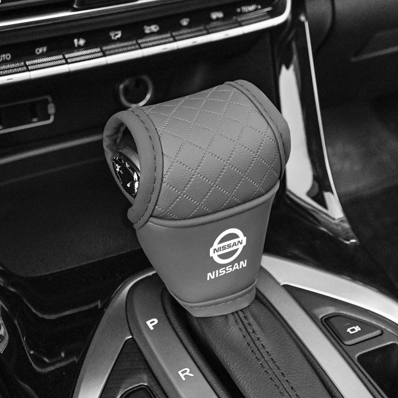 CEXDDH1 Auto Schalthebel Hoodie Abdeckungen Rutschfeste Schalthebelkappe Schalthebel Dekoration Für Nissan Qashqai X-Trail T32 T31 Juke J10 Nismo