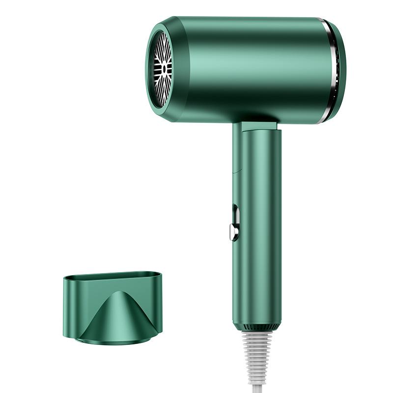 High-Power Negative Ion Folding Hair Dryer - Perfect for Home, Dormitory & Gifts