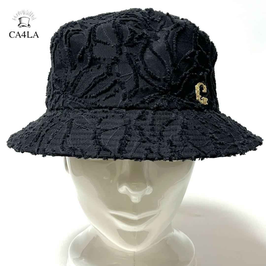 Used [New item] Regular price 12,000 yen CA4LA Made in Japan Beautiful hat with 3D all-over pattern & C parts