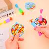 Cartoon Dartboard Playroom Toy With Suction Cups Paper Construction For Kids