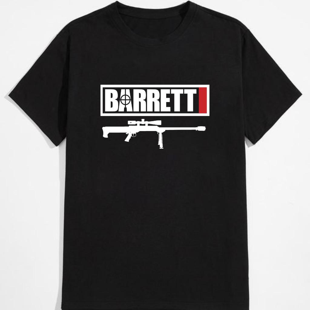 BARRETT Firearms Logo Black Unisex Pullover Size S–5XL XXL