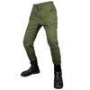 Pantaloni da moto da corsa uomo, pantaloni anti-caduta locomotiva, piedi legati casual multi-tasche da lavoro pantaloni da ciclismo, jeans, ginocchiere