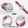Swatch X OMEGA Compatible Rubber Strap with Double Lines (Wine Red/Gray Lines)