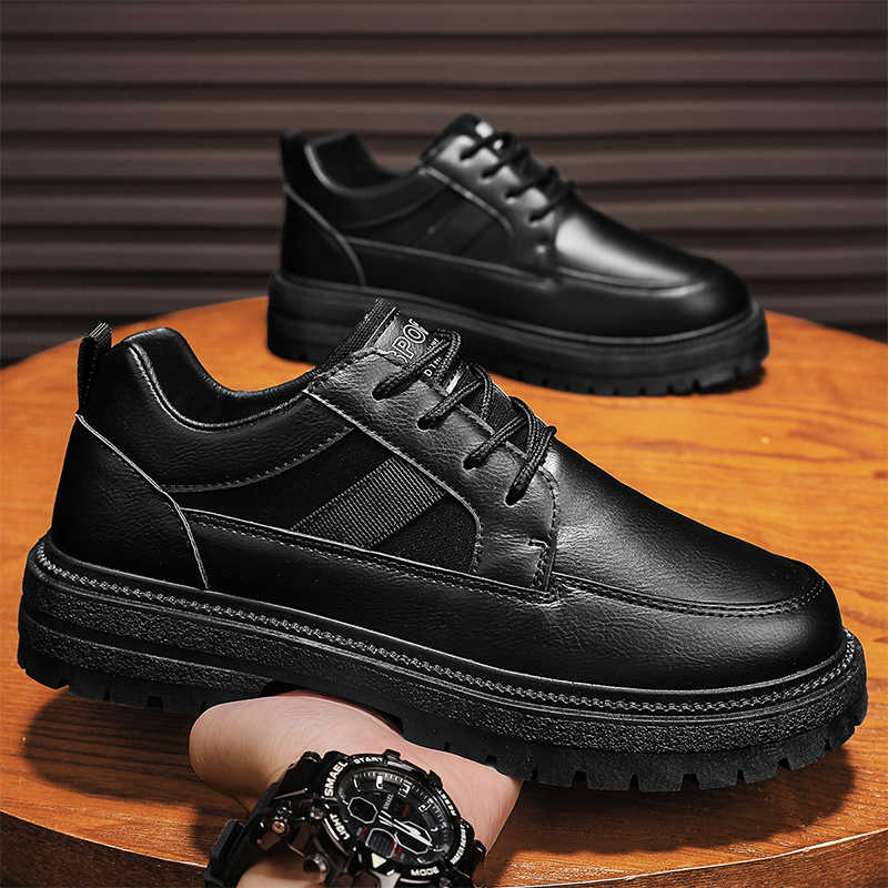 Fashion Round Toe Rubber Sole Men's Shoes 45 Size Therapeutic Famous Brand Sneakers White For Men Sports Popular First Degree Brand