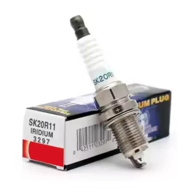 4/6PCS Iridium Spark Plug 3297 SK20R11 For Lexus ES GS IS LS LX RX SC Toyota Corolla Matrix Camry RAV4 Lotus Elise Exige Volvo