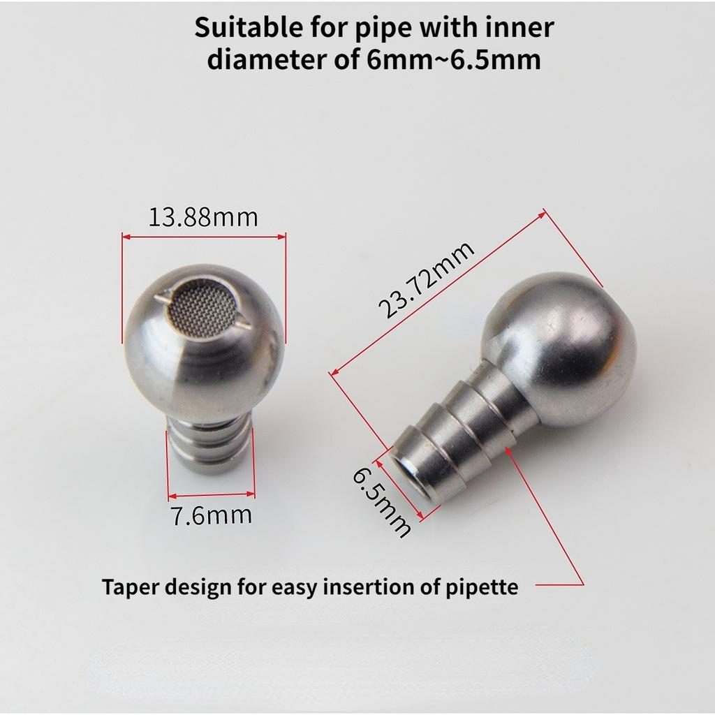 Araba Yıkama Aksesuarları Filtresi Yüksek Basınçlı Yıkama Makinesi Kar Köpüğü Topu Paslanmaz Çelik Filtre Araba Temizleme Köpüğü