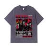 275 GSM Washed T-shirts 100% Cotton Naruto V8 Itachi Print Unisex Heavy Cotton T Shirt