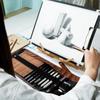16/24/36/48/72/120 Holes Canvas Roll Pen Curtain Pencil Bag Case Holder Storage Pouch Stationery School Supplies