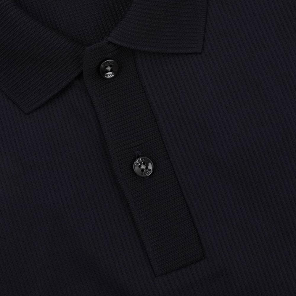 HUGO BOSS FW24 Polo Shirt Men's Dark Blue 50511588-404
