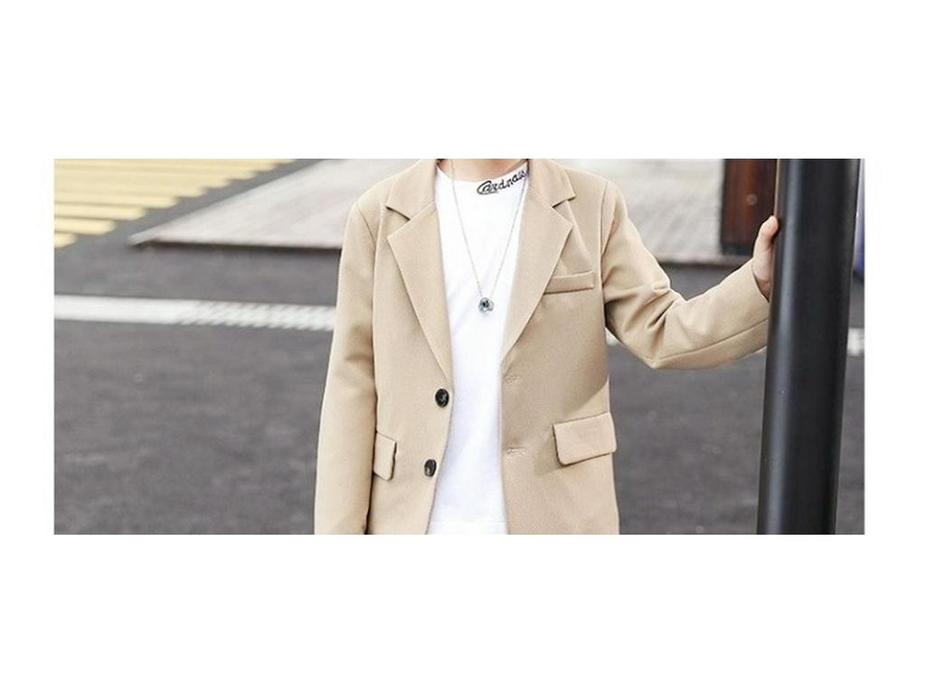 High Street Handsome Three-Piece Boy's Suit: White Long-Sleeve Shirt & Street Style Casual Set for Kids