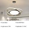 Modern LED Pendant Light Chandelier for Living Dining Room Bedroom Intelligent Ceiling Lamp Home Decor Indoor Lighting Fixture