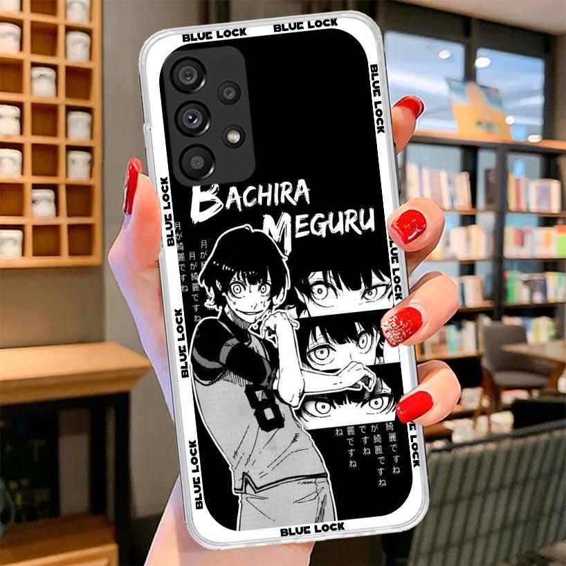 Anime Blue Lock Phone Case For Samsung Galaxy A17 A37 A57 A16 A26 A36 A56 A15 A25 A35 A55 A14 A24 A34 A54 A13 A23 A33 A53 A15 A2