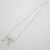 [Used] TIFFANY 925 Rope Ribbon Necklace/Pendant/j12-9