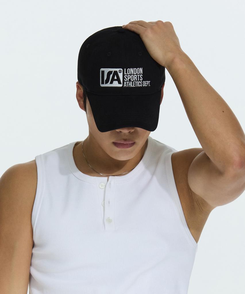 Michikoleondeonseupocheu Lsa Logo Cotton Ball Cap Black