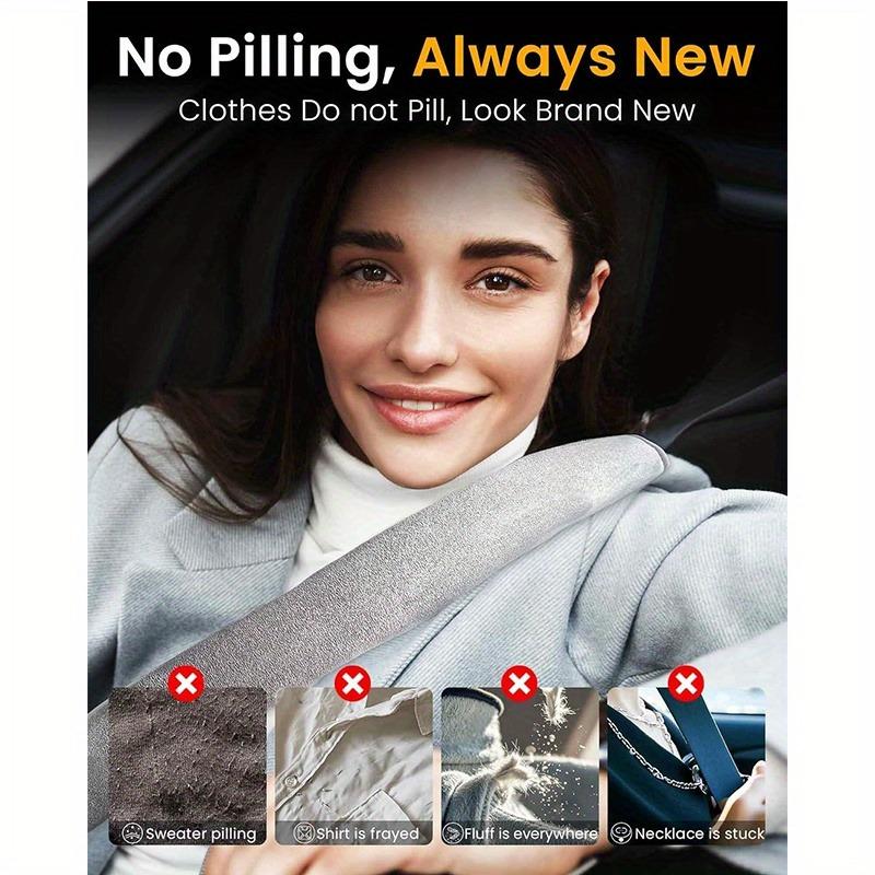 Extra-Long Seat Belt Cover, Premium Grade And Soft, No Neck Friction, Protects Your Clothes And Provides Ultimate Comfort