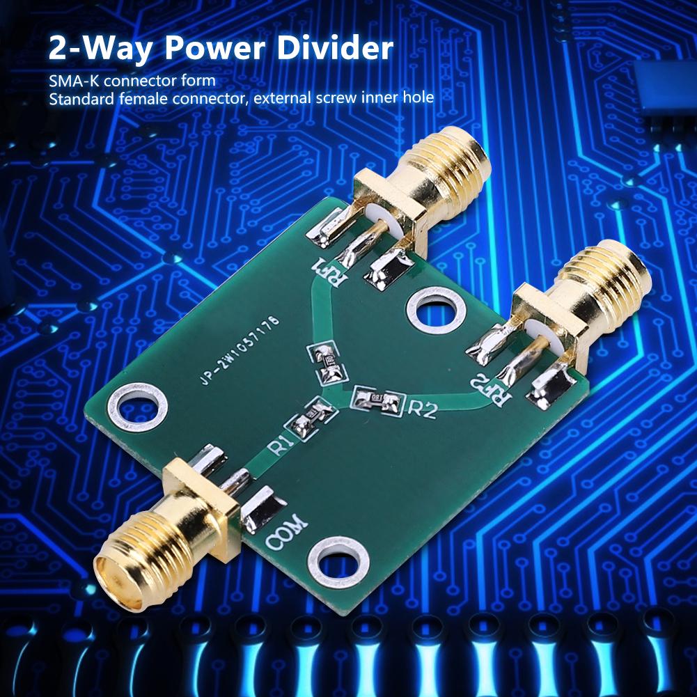 Resistance Power Divider DC5GHz RF 2Way Power Splitter Module Industrial Eletrical Supplies