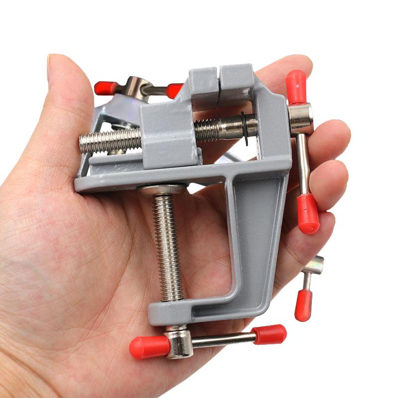 Mini Aluminum Alloy Tiger Pliers Ultra Lightweight Stable Clamping Portable Plier for Home DIY School Craft Projects Student Use