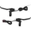 Alomejor 1 Pair Electric Brake Lever Durable E Bike Bicycle Electric Brake Lever Bicycle V Brake for Cycling Bikes with 22.5mm Handlebar