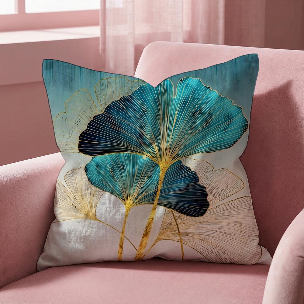 Oil Painting Floral Elegant  Cushion Cover Multi-Scene Pillow Cover for Home & Car - Reversible, Soft & Durable for Daily Use