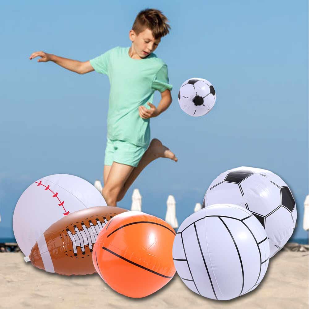Rugby Inflatable Baseball Basketball Inflatable Toy Ball Inflatable Football Kids Toy