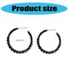 Elegant Black Earrings Unique Earrings Elegant Earrings Delicate Women Ear Jewelry Suitable for Everyday Elegances