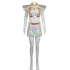 New Movie  Cosplay Costume Rumi Zoey Mira White Set Adults Kids Halloween Party Props Stage Show Accessories