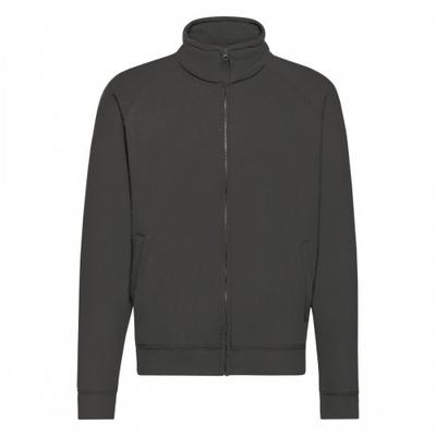 Fruit of the Loom Mens Classic Plain Sweat Jacket