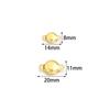 5pcs Alloy Strong Magnetic Clasps Flat Round End Clasps Buckles Connectors For Jewelry Making DIY Necklace Bracelets Accessories