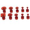 10pcs/set Glue Tabs Dent Removal Tools Car Dent Repair Car Dent Removal Tool Auto Paintless Dent Repair Glue Tabs For Car Bo