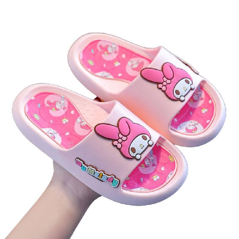 Drei Paar Niedliche Und Atmungsaktive Melody Kinderhausschuhe