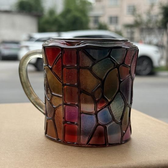 Obrázková kniha Hrnek 3D Kniha Stohovací Hrnek Ručně Kreslený Literární Hrnek na Kávu pro Milovníky Knih Učitele Knihovníky