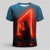 Retro Horror Skull Print Men's T-shirt Classic Summer Casual O-neck Short-sleeved Men's Fashionable Loose Oversized Top Women Clothing