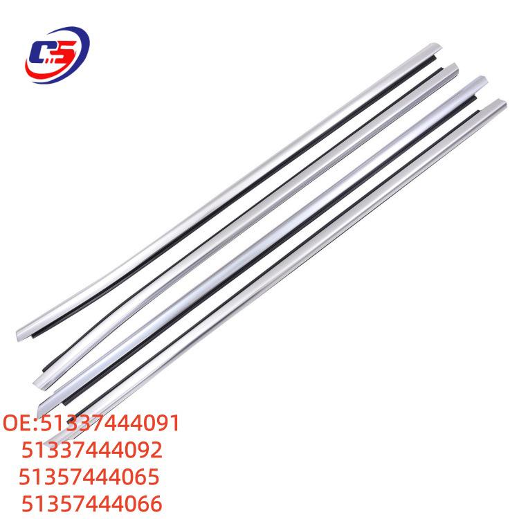 

BMW X5 G05 Model 51337444092 Electroplated Outer Water Deflector Seal Strip 51337444091, 51337444092, 51357444065, 51357444066