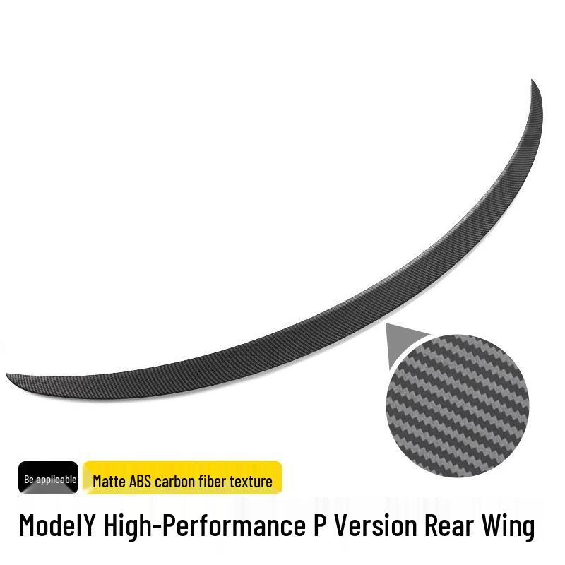 Tesla Model Y/3 High-Performance Rear Wing Carbon Fiber Accessory - 2025 Version